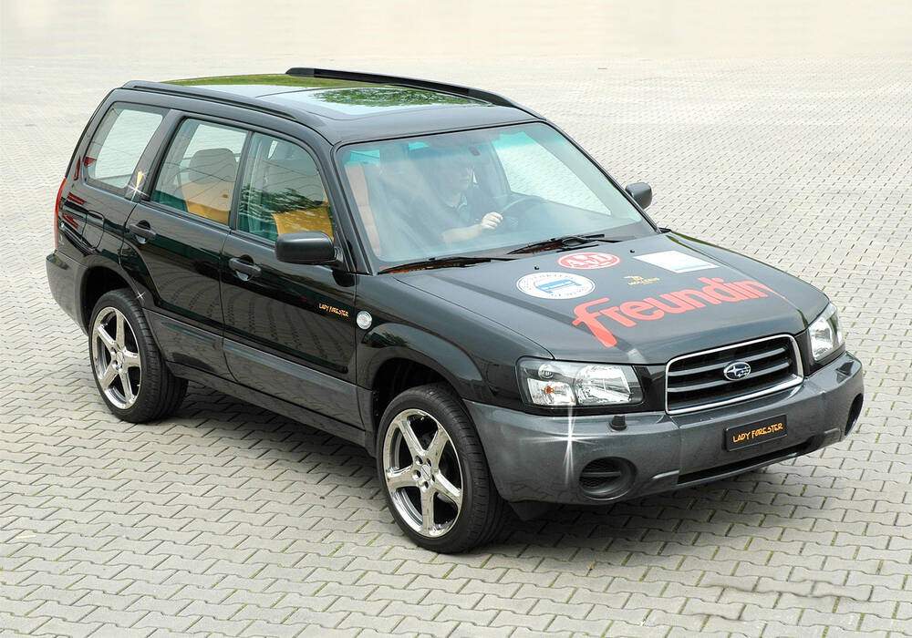 Fiche technique Rinspeed Forester &quot;Lady&quot; (2004)