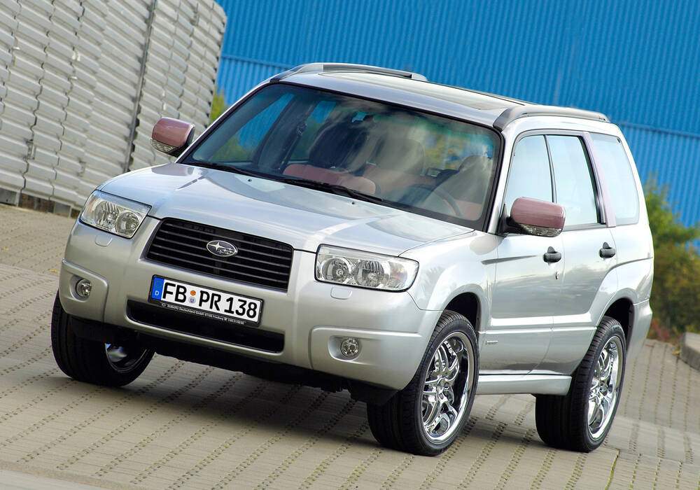 Fiche technique Rinspeed Forester &quot;Lady&quot; (2005)