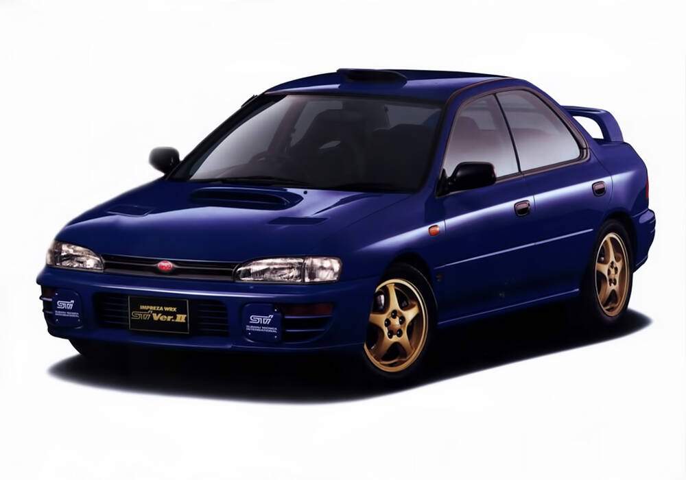 Fiche technique Subaru Impreza WRX STi (GC) &laquo; Type RA &raquo; (1995-1996)