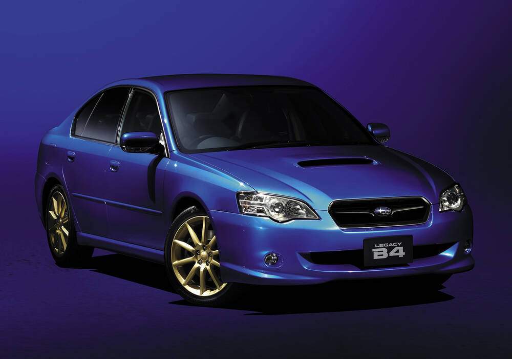Fiche technique Subaru Legacy IV 2.0 GT &laquo; spec.B WR-Limited &raquo; (2005)