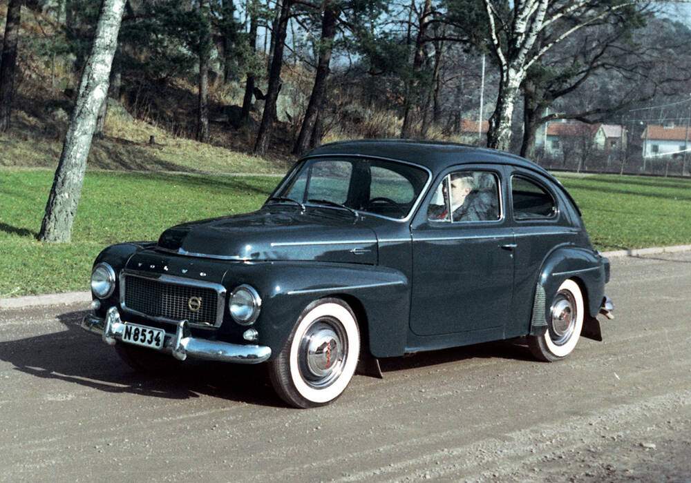 Fiche technique Volvo PV 544 1.6 (1958-1961)