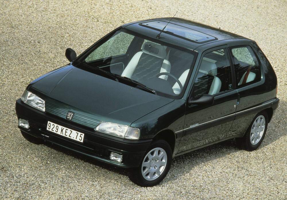 Fiche technique Peugeot 106 1.4 &laquo; Roland Garros &raquo; (1993-1997)