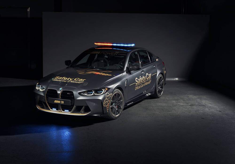 Fiche technique BMW M3 Comp&eacute;tition (G80) &laquo; MotoGP Safety Car &raquo; (2021)
