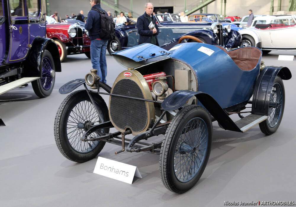 Fiche technique Bugatti Type 13 (1910-1914)