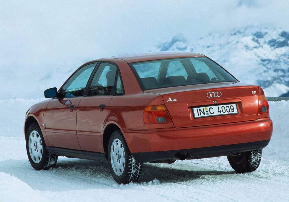 Fiche technique Audi A4 1.6 (B5) (1995-2001)