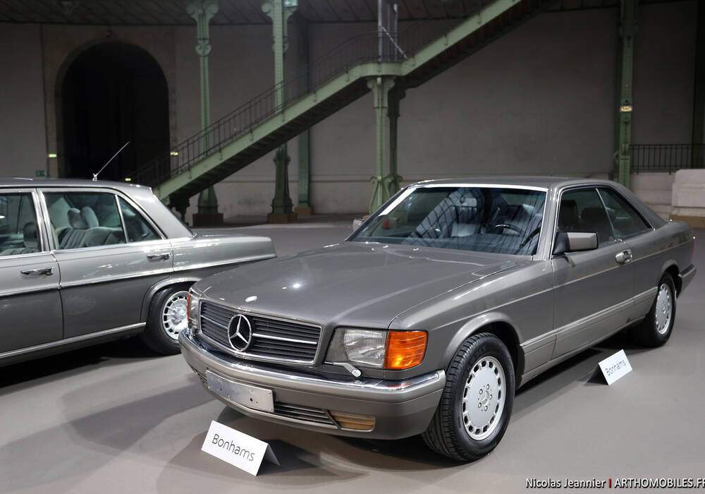 Fiche technique Mercedes-Benz 560 SEC (C126) (1987-1991)