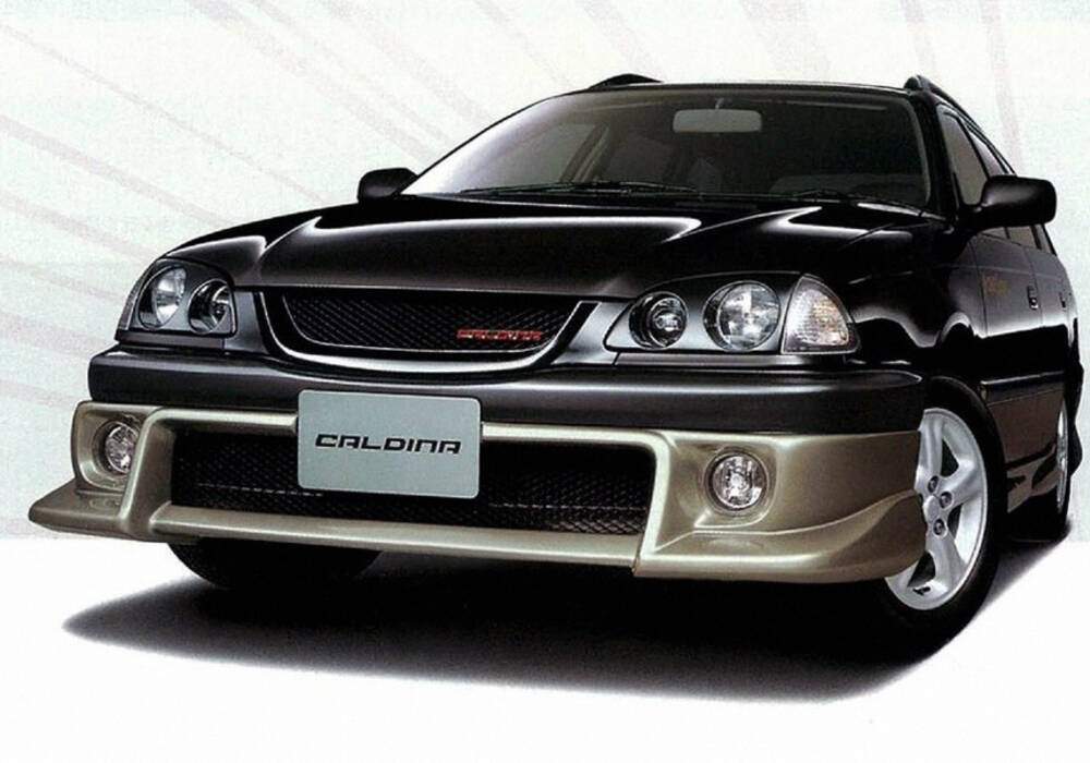 Fiche technique Toyota Caldina II 2.0 GT-T (T210) &laquo; Active Sports &raquo; (1997-2002)