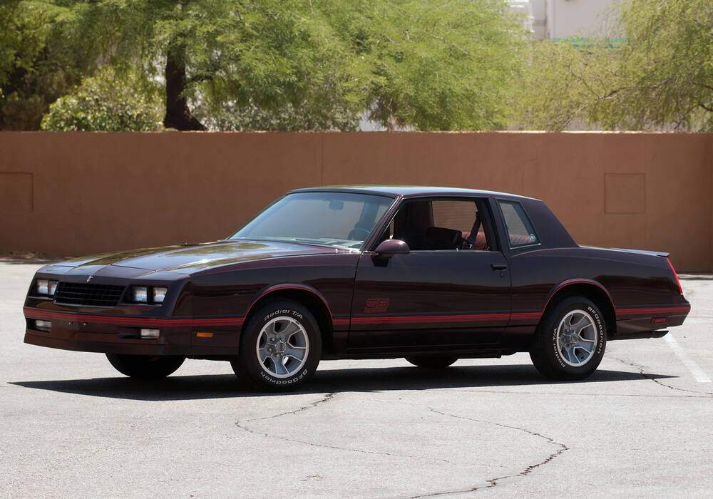 Fiche technique Chevrolet Monte Carlo IV SS (1986-1988)