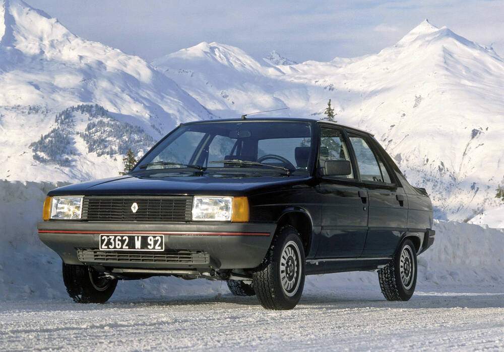 Fiche technique Renault 9 1.4 75 (1982-1983)