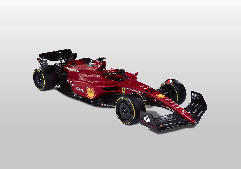 Fiche technique Ferrari F1-75 (2022)