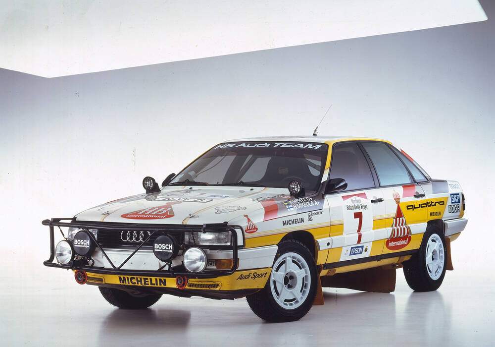 Fiche technique Audi 200 Quattro Group A Rally Car (1987-1988)
