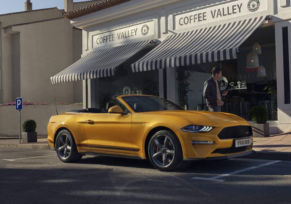 Fiche technique Ford Mustang VI GT Convertible &laquo; California Special &raquo; (2022-2023)