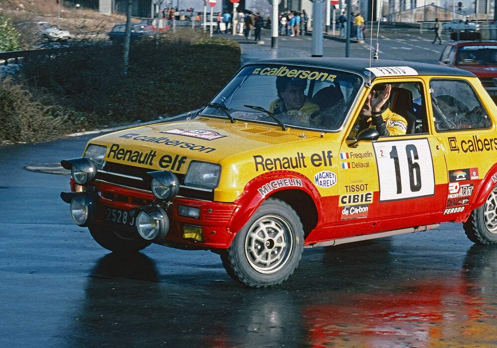 Fiche technique Renault 5 Alpine Rally Car (1977-1979)