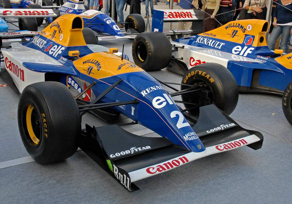 Fiche technique Williams FW15 (1993)