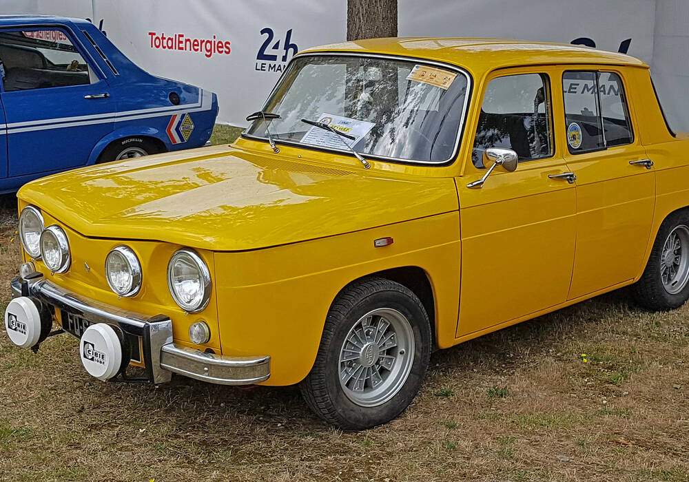 Fiche technique Renault 8 S (1969-1971)