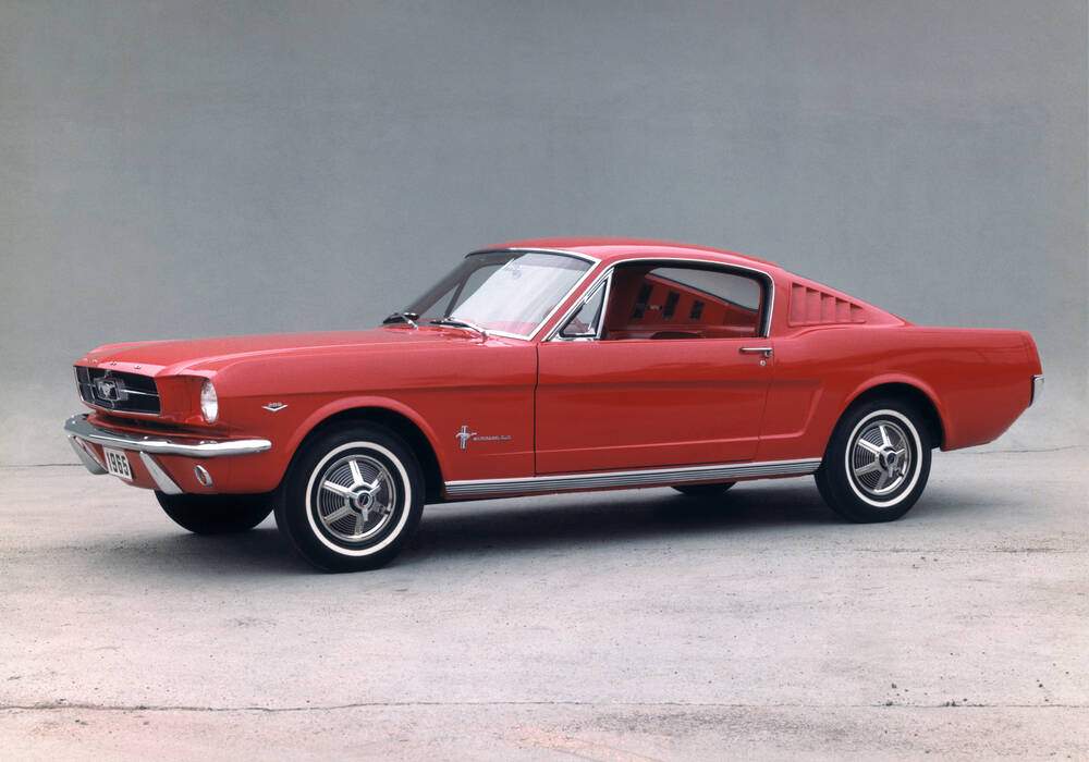 Fiche technique Ford Mustang Fastback 289ci 225 (1965-1966)