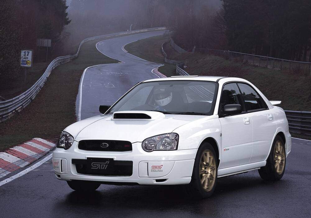 Fiche technique Subaru Impreza II WRX STi &laquo; Spec C &raquo; (2003-2005)