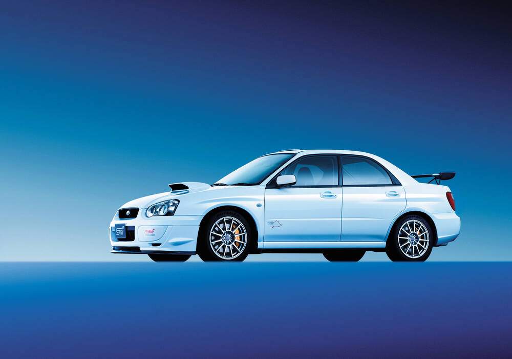 Fiche technique Subaru Impreza II WRX STi &laquo; Spec C Type RA &raquo; (2004)