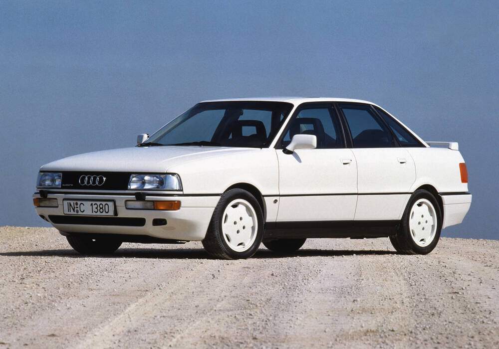Fiche technique Audi 90 II Quattro 20v (B3) (1990-1991)
