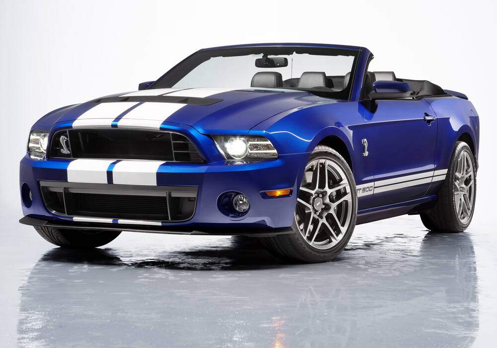 Fiche technique Shelby Mustang II GT500 Convertible &laquo; 20th Anniversary &raquo; (2012-2013)