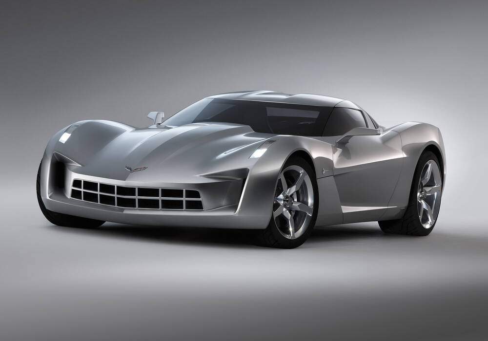 Fiche technique Voitures de films : Chevrolet Corvette Stingray &quot;Sideswipe&quot; Concept (2009)