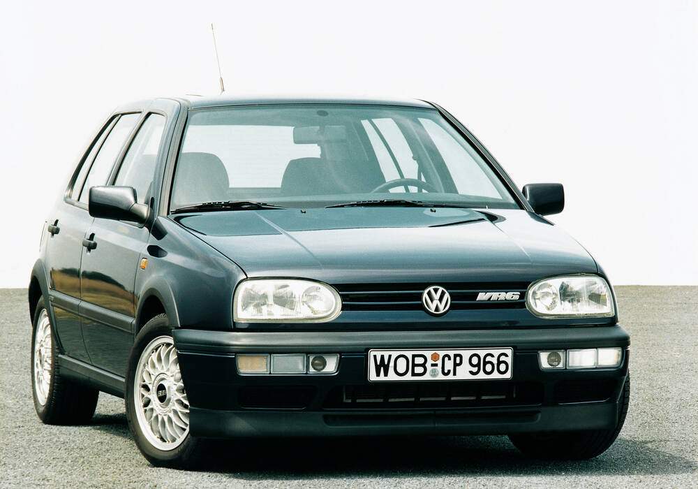 Fiche technique Volkswagen Golf III VR6 (Typ 1H) (1992-1998)
