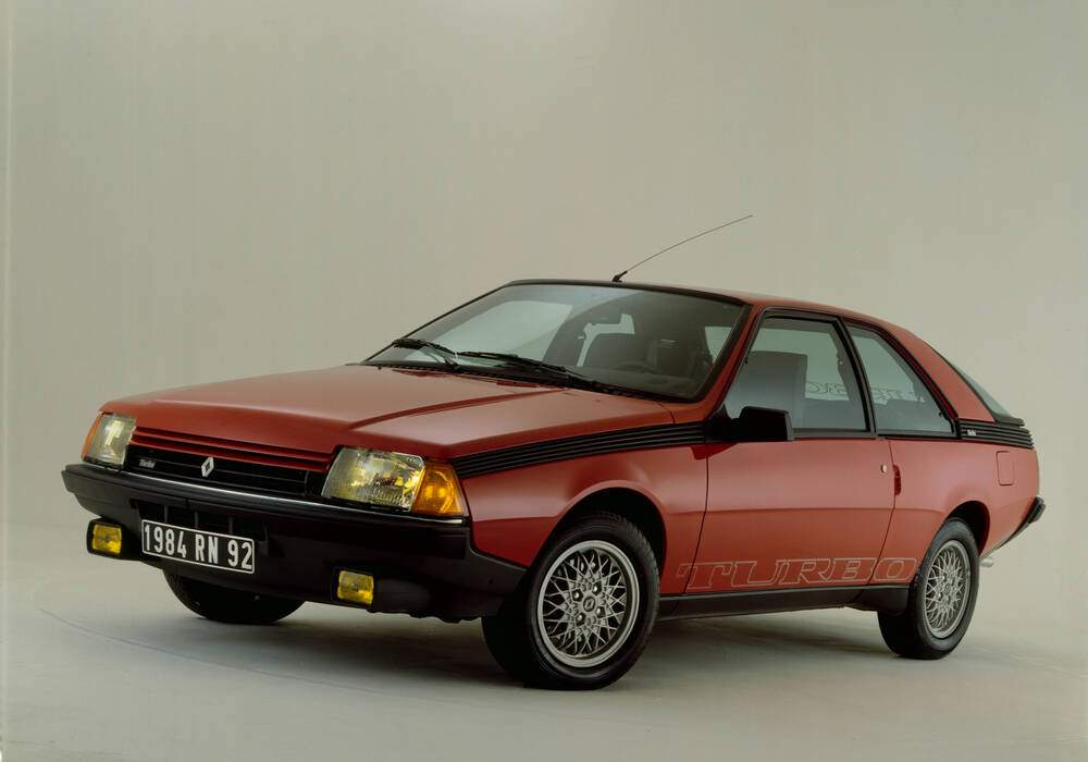 Fiche technique Renault Fuego Turbo (1984-1985)