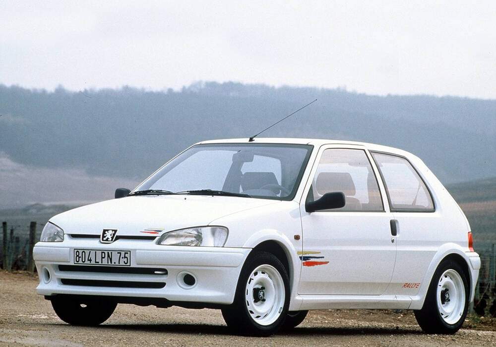 Fiche technique Peugeot 106 Rallye (1996-1997)