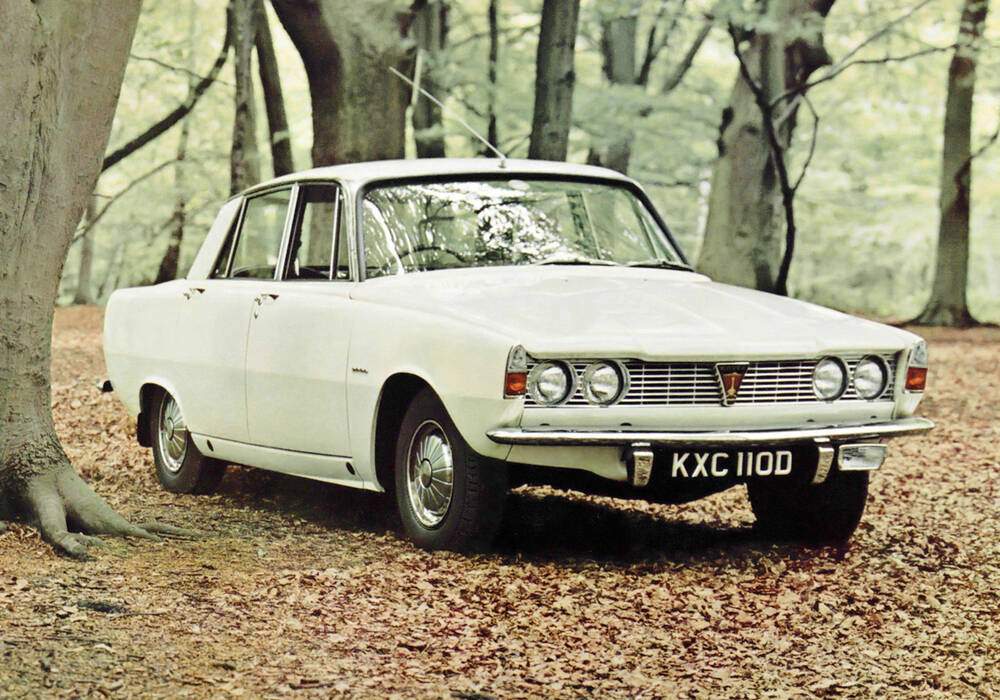 Fiche technique Rover P6 2000 (1963-1971)