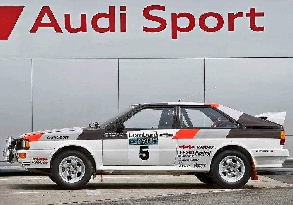 Fiche technique Audi Quattro Group 4 Rally Car (1981-1982)