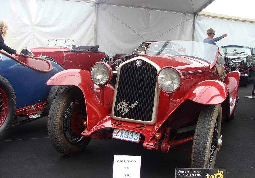 Fiche technique Alfa Romeo 6C 1750 Gran Sport Spider Touring (1933)