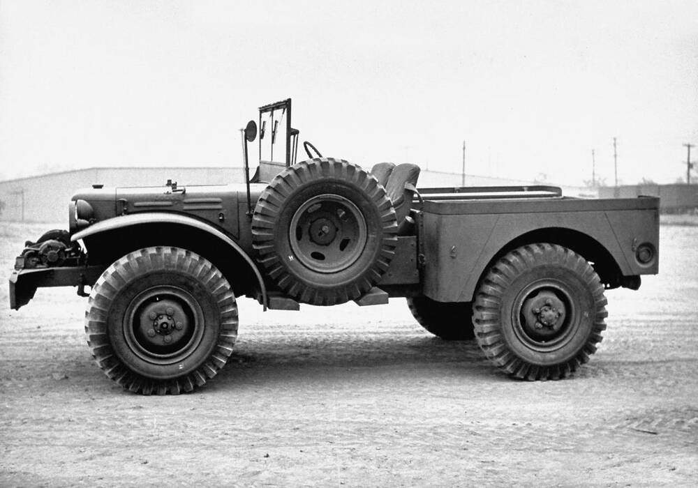 Fiche technique Dodge &frac34; ton 4&times;4 Pilot Truck (1941)