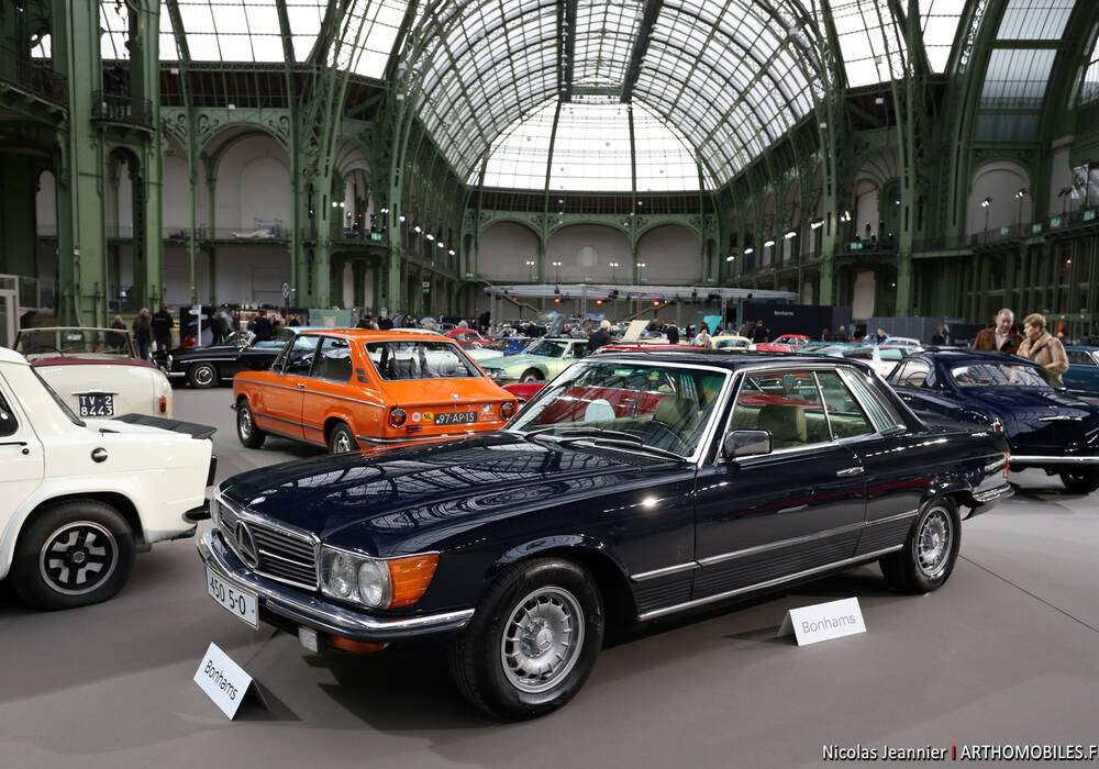 Fiche technique Mercedes-Benz 450 SLC 5.0 (C107) (1978-1980)