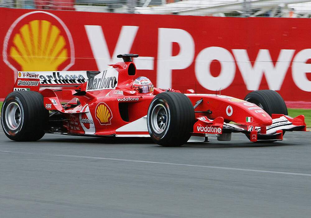 Fiche technique Ferrari F2004M (2005)