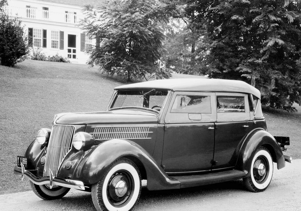 Fiche technique Ford Model 68 Phaeton (1936)