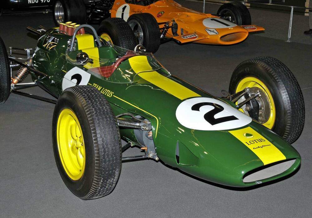 Fiche technique Lotus 25 Climax (1962-1965)