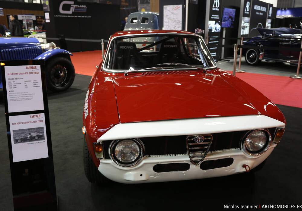 Fiche technique Alfa Romeo Giulia 1600 GTA Corsa (1966)