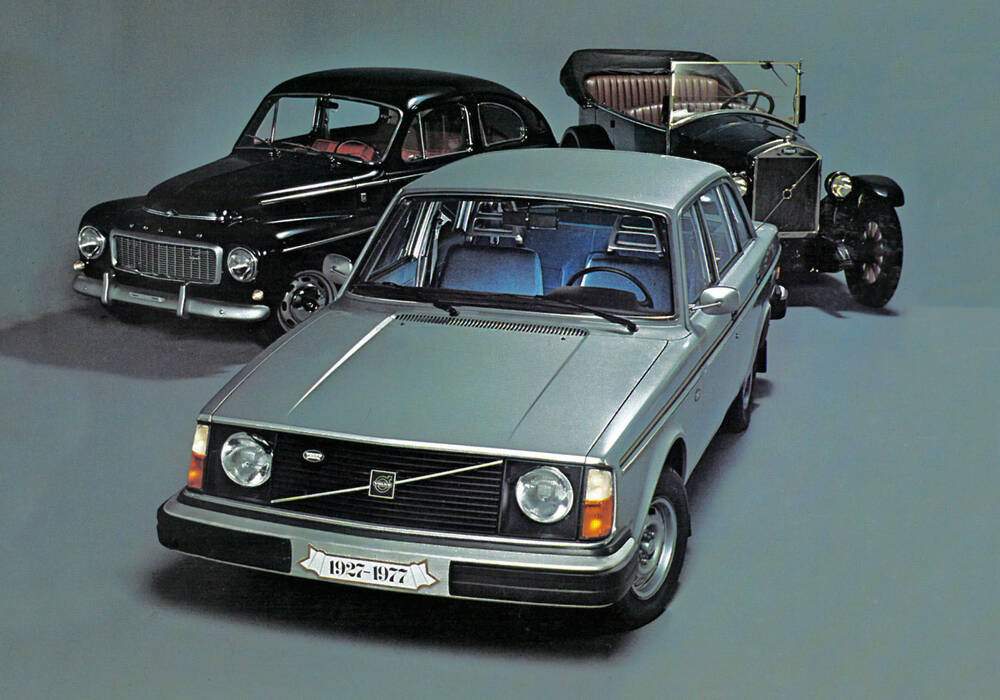 Fiche technique Volvo 244 2.0 L - DL &laquo; Jubilee Edition &raquo; (1977)