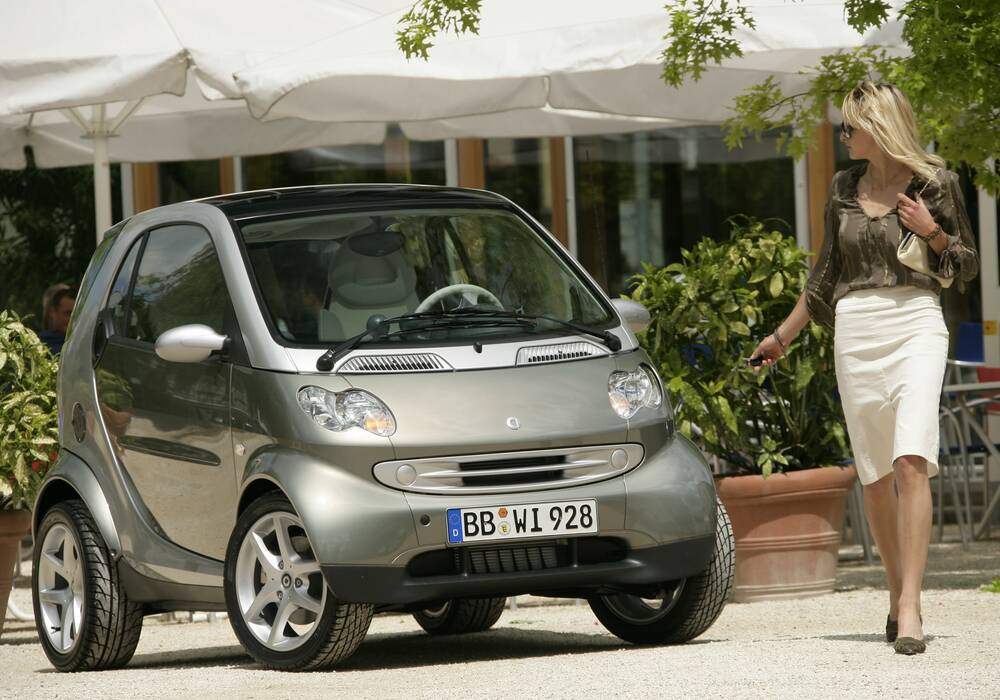 Fiche technique Smart Fortwo Coup&eacute; 60 &laquo; Difference &raquo; (2006)