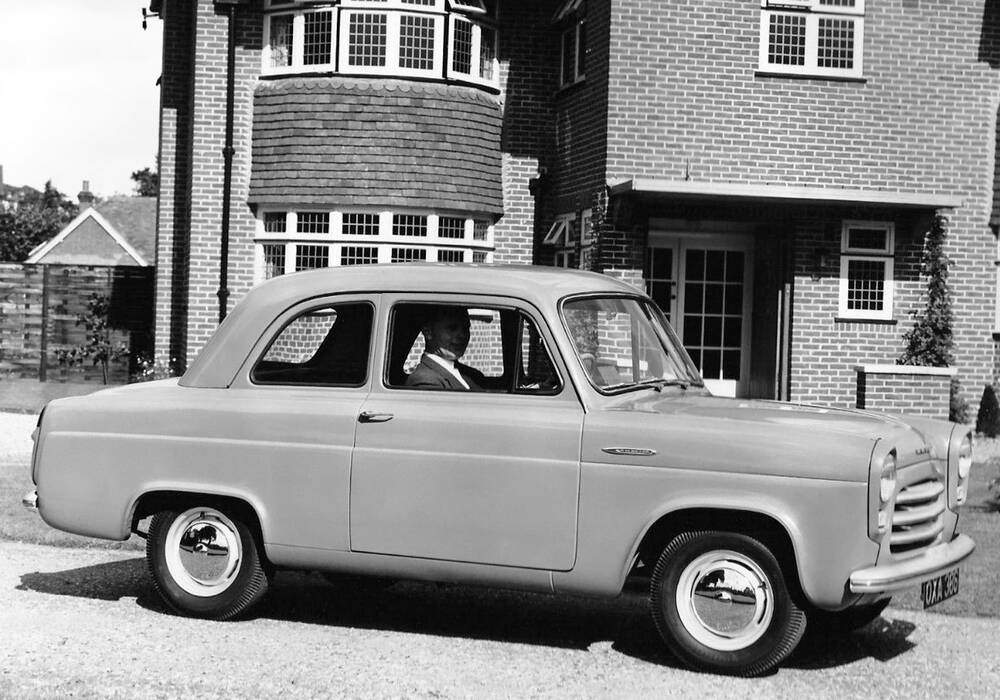 Fiche technique Ford Anglia 100E II (1957-1958)