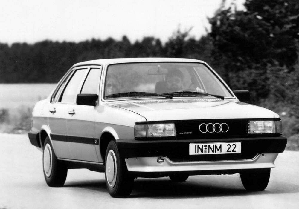Fiche technique Audi 80 II 2.2 Quattro (1984-1986)