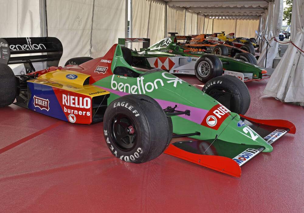 Fiche technique Benetton B187 (1987)