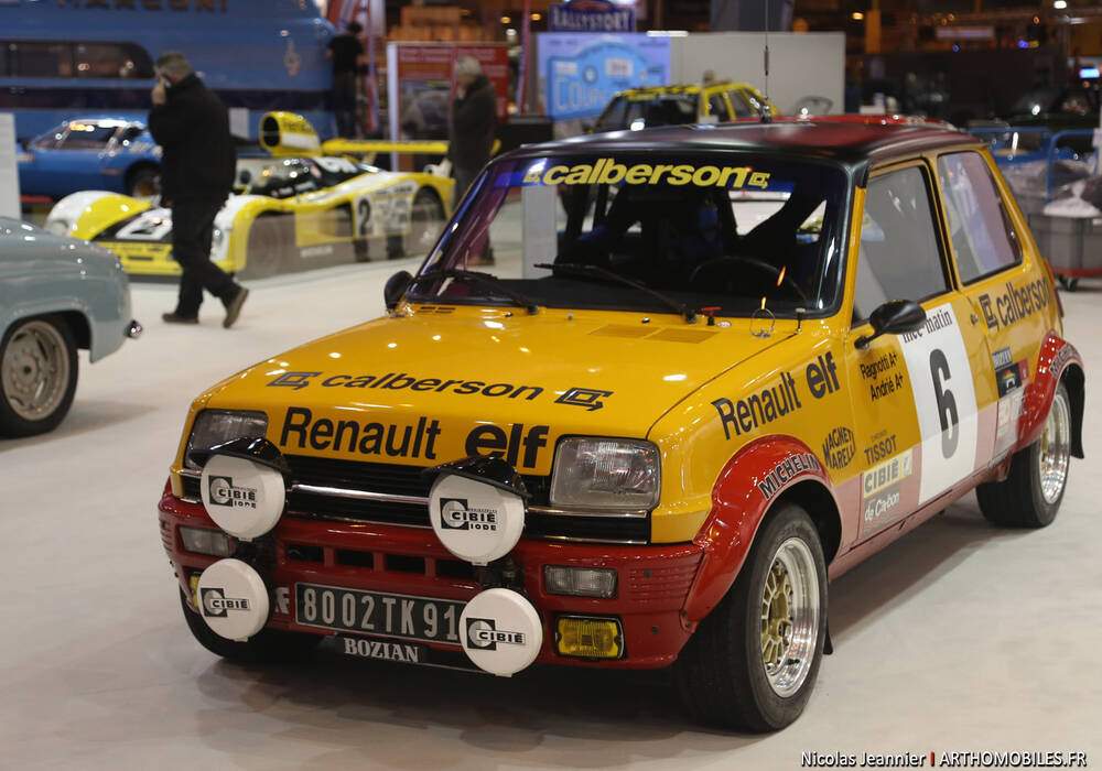 Fiche technique Renault 5 Alpine Groupe 2 (1982-1986)