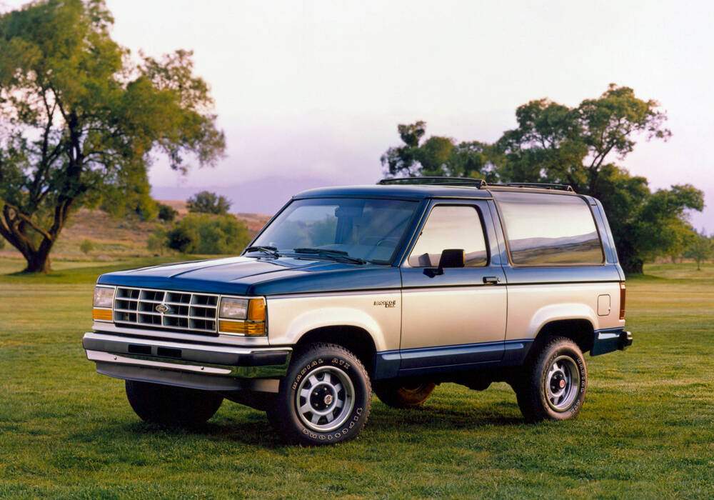 Fiche technique Ford Bronco II 2.9 V6 (U14) (1989-1990)