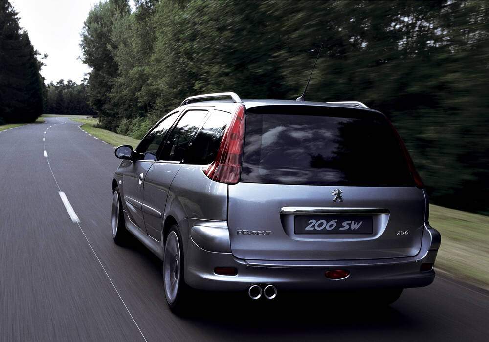 Fiche technique Peugeot 206 SW Concept (2001)