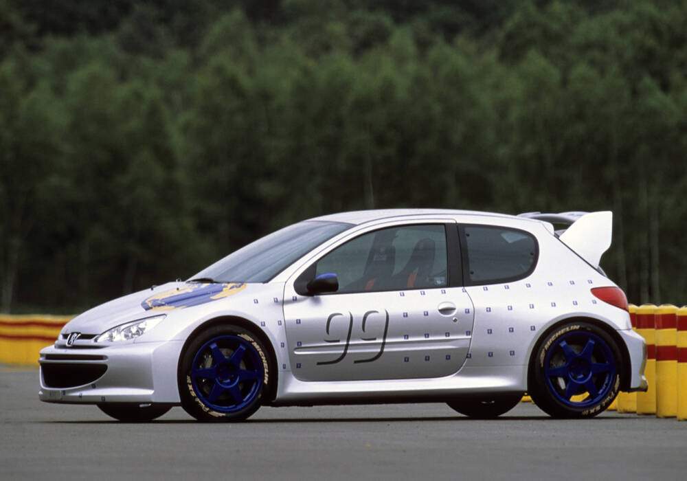 Fiche technique Peugeot 206 WRC Concept (1998)