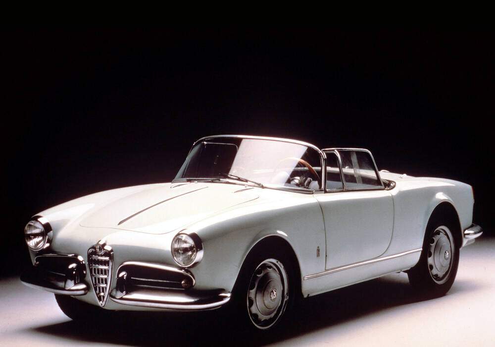 Fiche technique Alfa Romeo Giulietta Spider Prototipo &quot;America&quot; (1955)