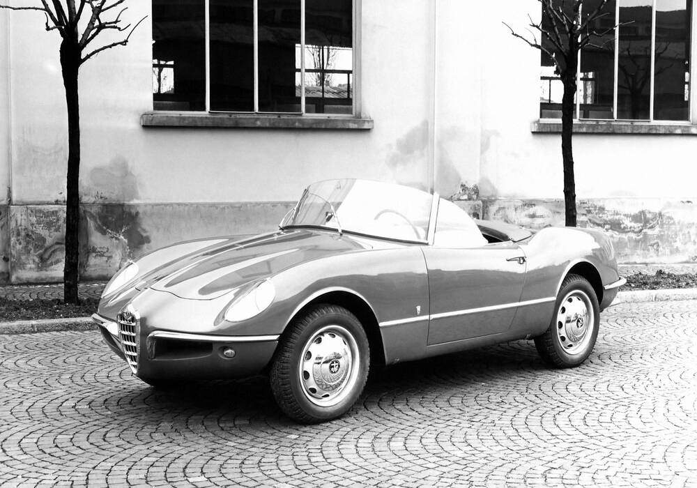 Fiche technique Alfa Romeo Giulietta Sprint Spider Prototipo (1955)
