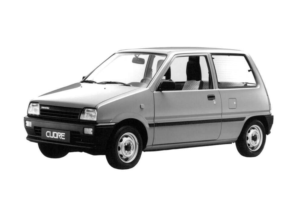 Fiche technique Daihatsu Cuore II 800 (L70) (1985-1987)
