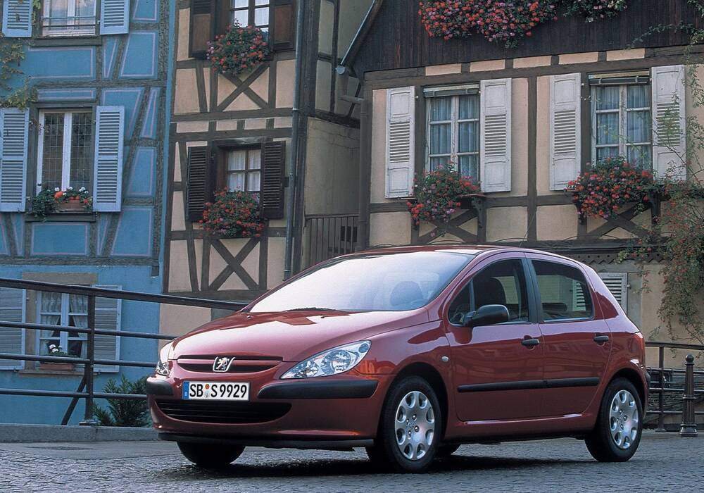 Fiche technique Peugeot 307 1.4 HDi 70 (2002-2005)